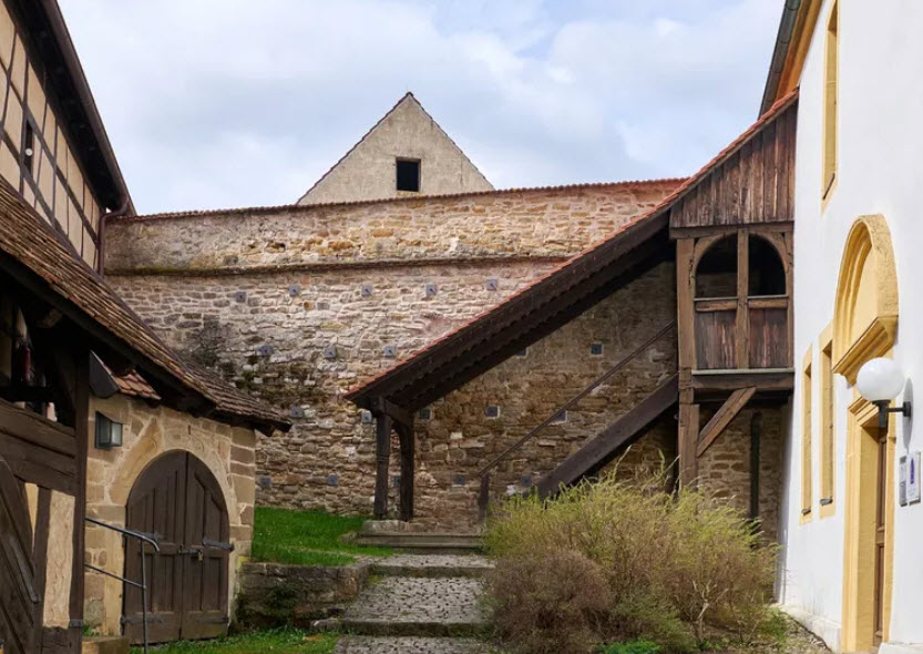 Kirchenburg Aschfeld, Germany